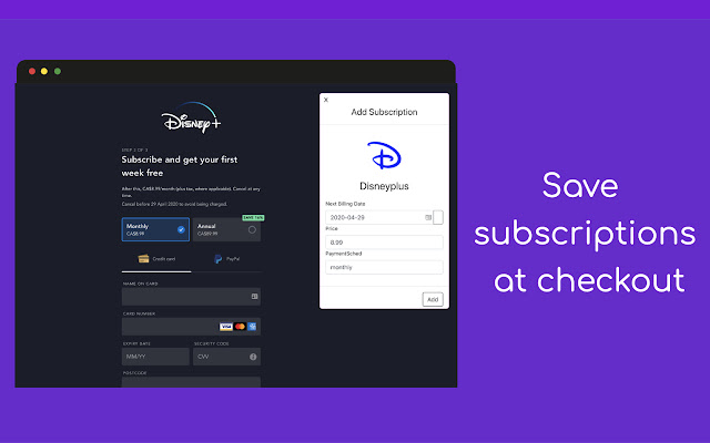 Subscrybe chrome谷歌浏览器插件_扩展第2张截图