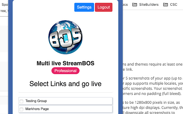 Multi live StreamBOS chrome谷歌浏览器插件_扩展第1张截图
