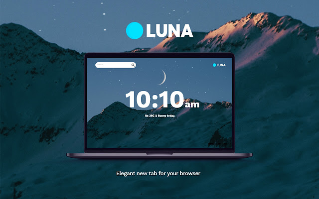 Luna Tab chrome谷歌浏览器插件_扩展第1张截图