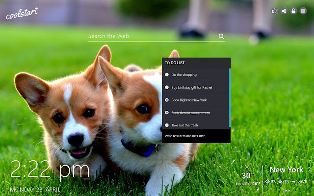 Corgi HD Wallpapers Dogs and Puppies Theme chrome谷歌浏览器插件_扩展第2张截图