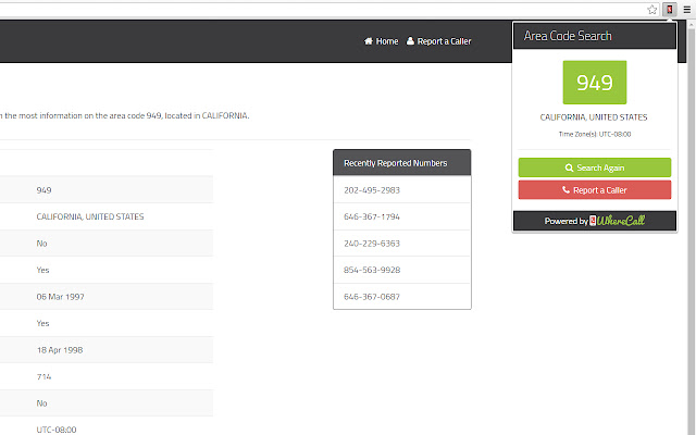 WhereCall chrome谷歌浏览器插件_扩展第1张截图