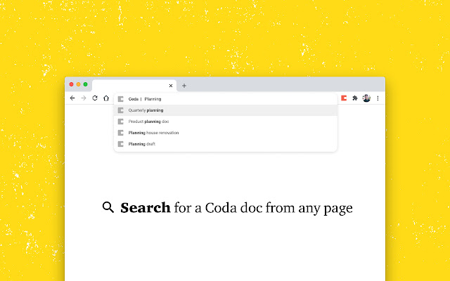 Coda Browser Extension chrome谷歌浏览器插件_扩展第2张截图
