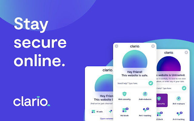 Clario Secure Browsing chrome谷歌浏览器插件_扩展第1张截图