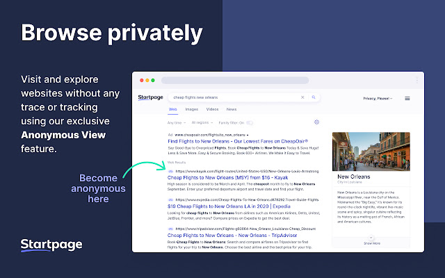 Startpage — Private Search Engine & New Tab chrome谷歌浏览器插件_扩展第4张截图