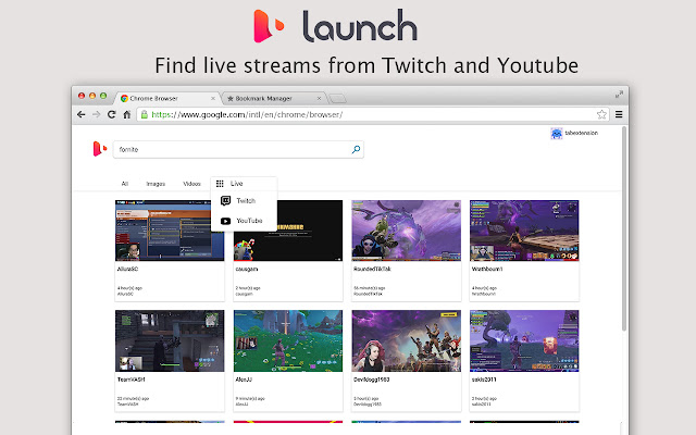 Launch chrome谷歌浏览器插件_扩展第2张截图