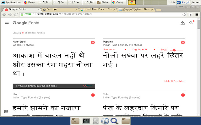 Hindi Font Pack chrome谷歌浏览器插件_扩展第1张截图