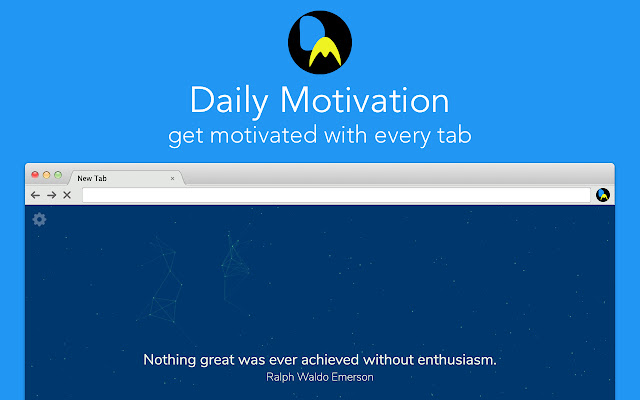 Daily Motivation - Motivational Quotes chrome谷歌浏览器插件_扩展第1张截图