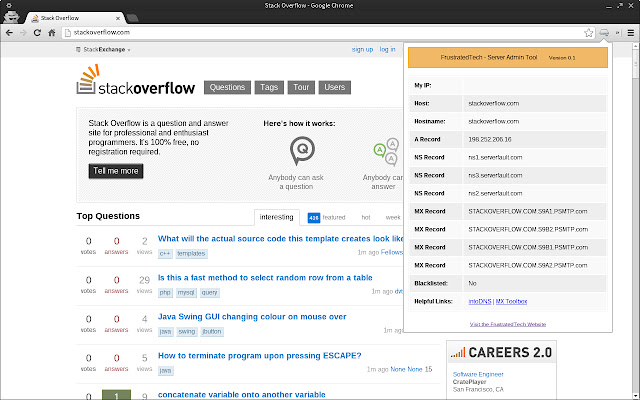 FrustratedTech - Server Admin Tool chrome谷歌浏览器插件_扩展第1张截图