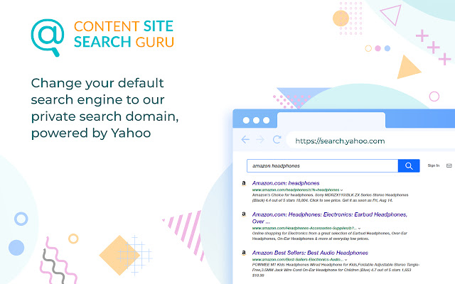 Content Site Search Guru chrome谷歌浏览器插件_扩展第5张截图