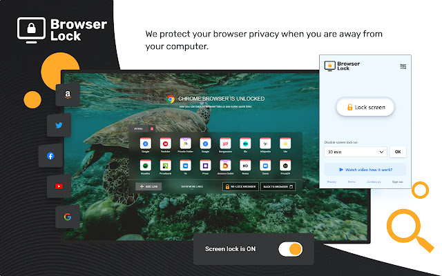 Browser Lock chrome谷歌浏览器插件_扩展第4张截图