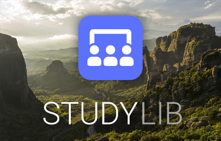 Studylib New Tab - Startpage with flashcards