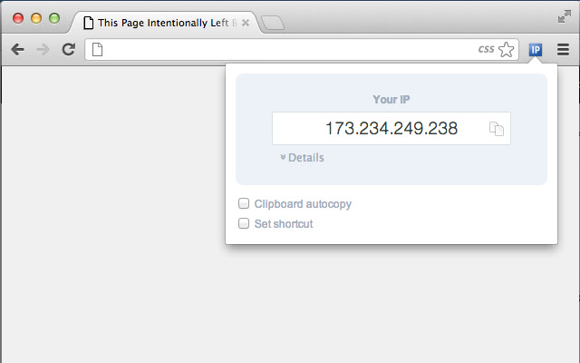 IP-Address chrome谷歌浏览器插件_扩展第1张截图