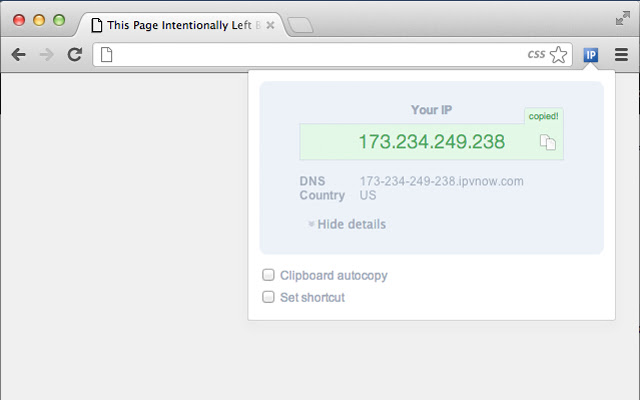 IP-Address chrome谷歌浏览器插件_扩展第2张截图