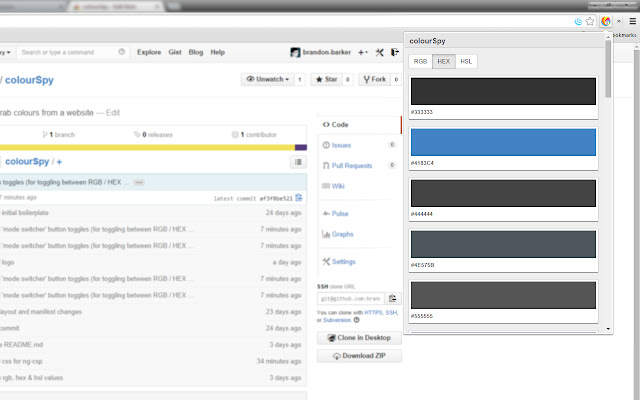 colourSpy chrome谷歌浏览器插件_扩展第1张截图