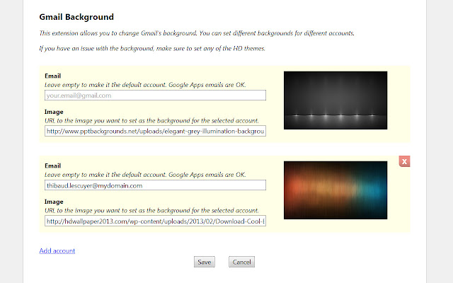 Gmail Background chrome谷歌浏览器插件_扩展第2张截图