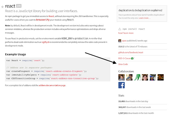 unpkg Link chrome谷歌浏览器插件_扩展第1张截图
