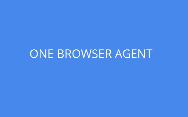 One Browser Agent chrome谷歌浏览器插件_扩展第1张截图