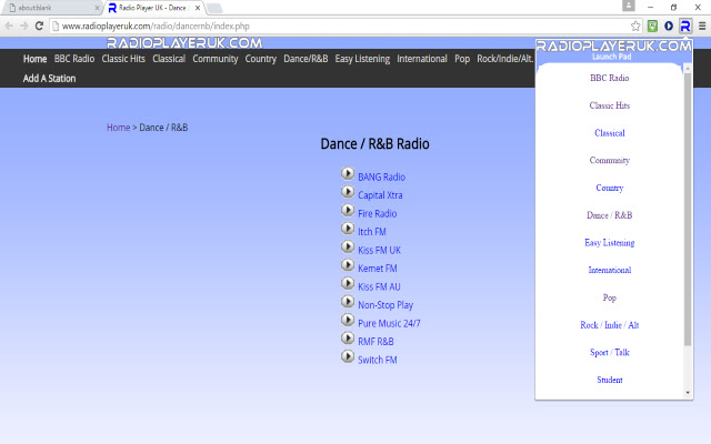 Radio Player UK chrome谷歌浏览器插件_扩展第2张截图