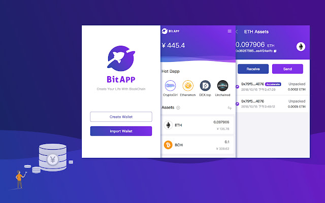 BitApp Wallet chrome谷歌浏览器插件_扩展第2张截图