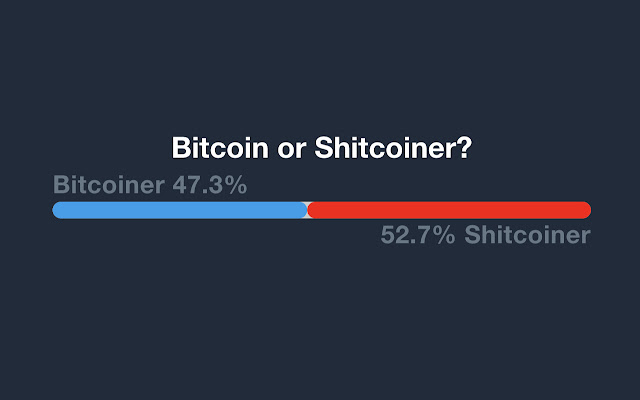 Bitcoiner or Shitcoiner? chrome谷歌浏览器插件_扩展第1张截图