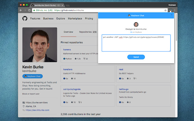 Keybase chrome谷歌浏览器插件_扩展第3张截图