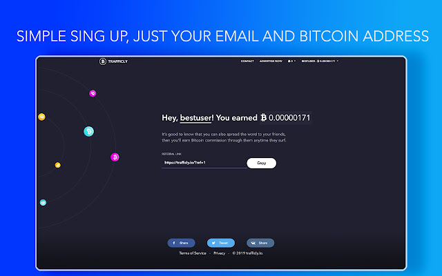 trafficly.io - Get Bitcoins in a second. chrome谷歌浏览器插件_扩展第5张截图