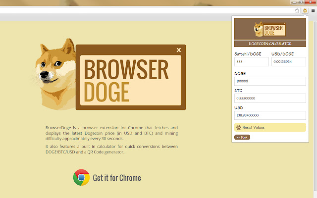 BrowserDoge chrome谷歌浏览器插件_扩展第2张截图