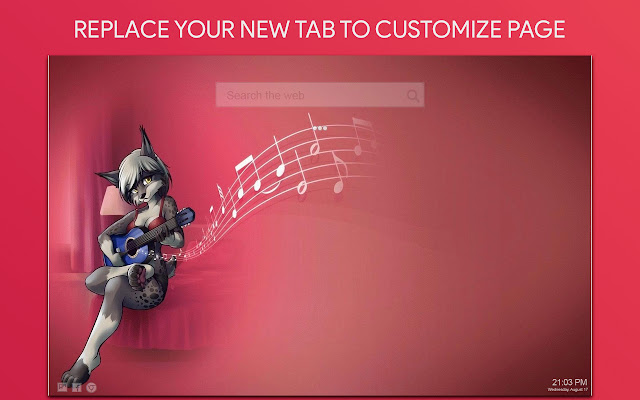 Furry Wallpaper HD Custom New Tab chrome谷歌浏览器插件_扩展第1张截图