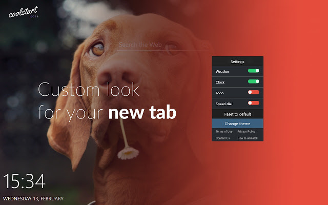 CoolStart - Custom New Tab Page chrome谷歌浏览器插件_扩展第3张截图