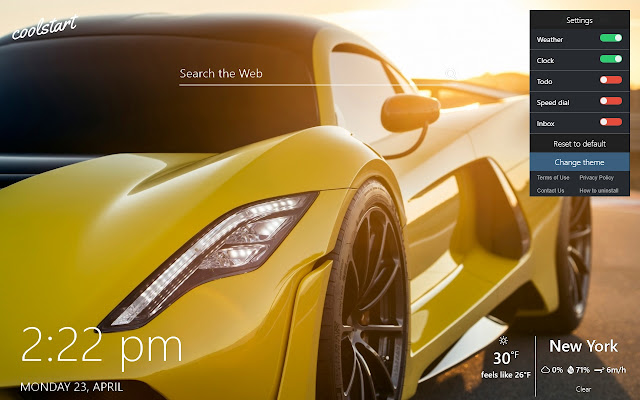 Ultra-rare Super Cars HD Wallpapers Theme chrome谷歌浏览器插件_扩展第3张截图