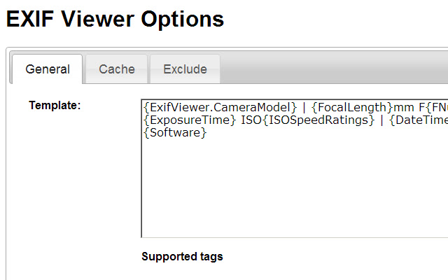 EXIF Viewer Classic chrome谷歌浏览器插件_扩展第2张截图