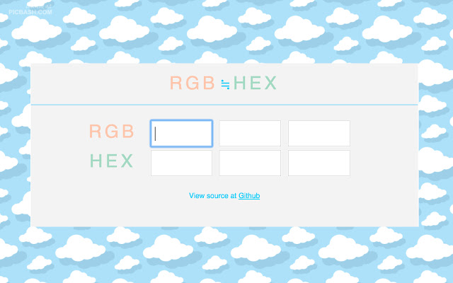 RGB HEX Converter chrome谷歌浏览器插件_扩展第1张截图