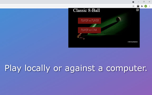 8-Ball Pool chrome谷歌浏览器插件_扩展第2张截图