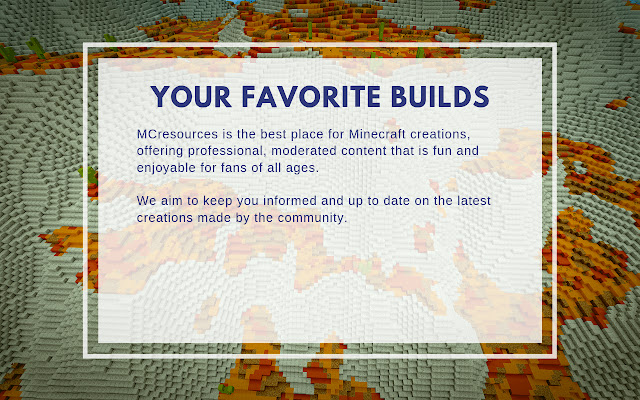 MCRES - Maps and Mods for Minecraft PE chrome谷歌浏览器插件_扩展第2张截图