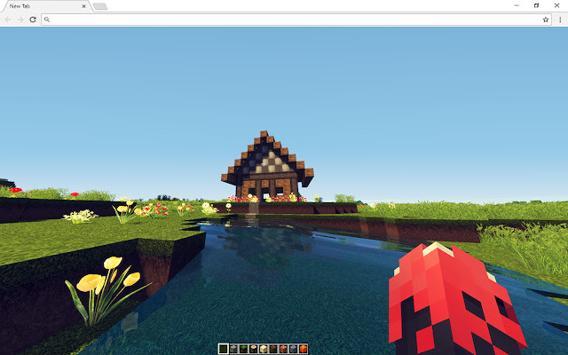 Block Craft 3D: Building Simulator New Tab chrome谷歌浏览器插件_扩展第1张截图