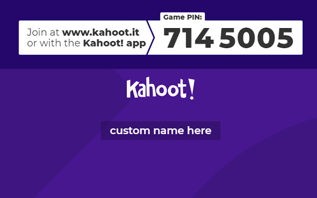 Kahoot Name Bypasser chrome谷歌浏览器插件_扩展第3张截图
