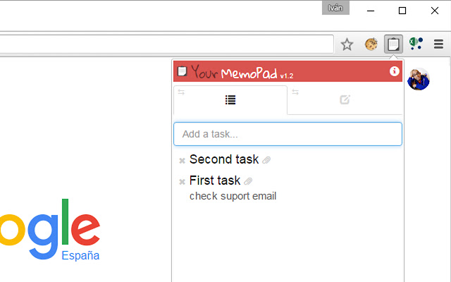 Your MemoPad - Simply notes for Chrome chrome谷歌浏览器插件_扩展第2张截图