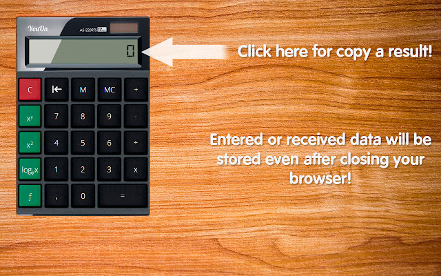 Calculator chrome谷歌浏览器插件_扩展第3张截图