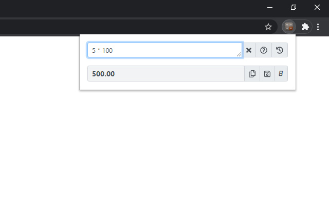 easyCalc chrome谷歌浏览器插件_扩展第1张截图