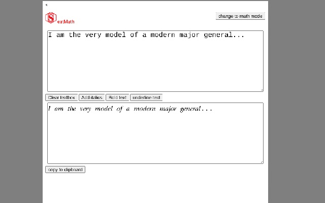 SeatMath: Forms-Friendly Equation Editor chrome谷歌浏览器插件_扩展第4张截图