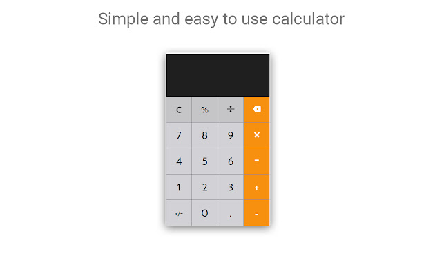 Ios Calculator chrome谷歌浏览器插件_扩展第1张截图