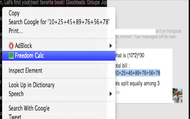 FreedomCalc chrome谷歌浏览器插件_扩展第2张截图