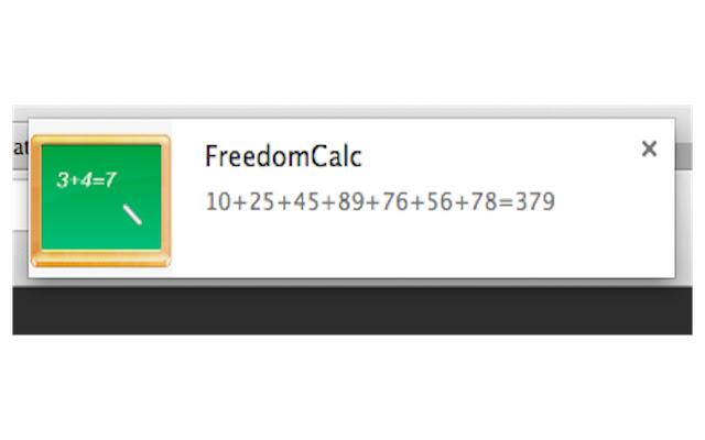 FreedomCalc chrome谷歌浏览器插件_扩展第3张截图