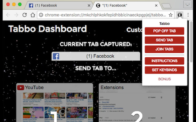 Tabbo chrome谷歌浏览器插件_扩展第2张截图