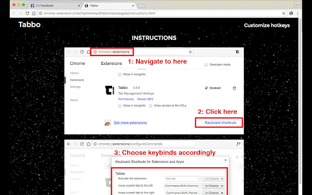 Tabbo chrome谷歌浏览器插件_扩展第3张截图