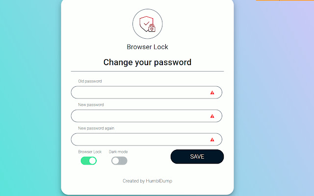 Browser Lock | Lock Your Browser chrome谷歌浏览器插件_扩展第4张截图