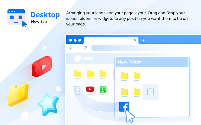 Desktop New Tab chrome谷歌浏览器插件_扩展第3张截图