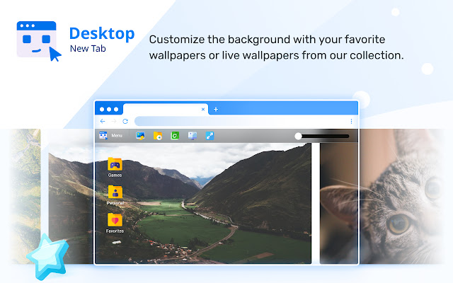 Desktop New Tab chrome谷歌浏览器插件_扩展第4张截图