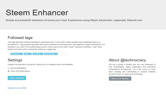 Steem Enhancer chrome谷歌浏览器插件_扩展第2张截图