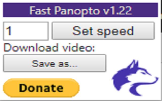 Fast Panopto chrome谷歌浏览器插件_扩展第1张截图